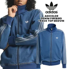 アディダス アディカラー デニム ファイヤーバード トラック トップ ミディアムヴィンテージデニム adidas ADICOLOR DENIM FIREBIRD TRACK TOP MEDVIN kd1517 ウェア トップス ジャージ