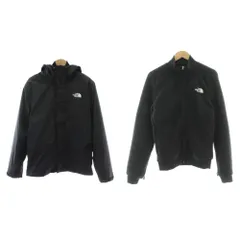 【中古】ザノースフェイス THE NORTH FACE マウンテンパーカ S 黒 ブラック フリースライナー 2way NF0A4QQV /PP ザノースフェイス THE NORTH FACE マウンテンパーカ S 黒 ブラック