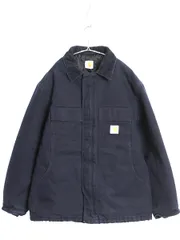 【お得なクーポン配布中!】 US企画 カーハート トラディショナル コート メンズ XL ワーク ダック ジャケット 中綿 キルティング ライナー ハーフ コート 大きいサイズ