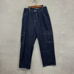 ヴィンテージ カーゴ デニム ズボン 26インチ M08011