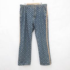 エミリオプッチ EMILIO PUCCI 美品 チェーンベルト プッチ柄 ゴールド