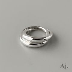 ジョージジェンセンリングメビウス Silver 925約12.5号 - メルカリ