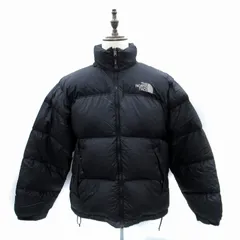 ザノースフェイス THE NORTH FACE 海外ノース ダウンヌプシ ダウンジャケット ミドル丈 700フィルパワー L 黒 ブラック /SM8 ■GY01