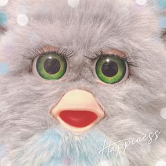 【稼働品】ファービー2 クラウディピーチ ブルー目 英語版 ファービー2 クラウディピーチ グレー×青目① 英語版 動作確認済み 09