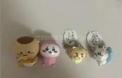 ちいかわ キャラクター キーホルダー フィギュア くりまんじゅう おまんじゅう モモンガ シーサー まとめ ソフトビニール