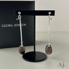 フムフム様 ジョージジェンセン 希少 ブローチ 173 琥珀 Silver 925