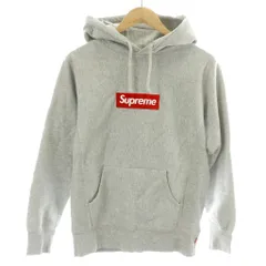 シュプリーム SUPREME Box Logo Hooded Sweatshirt パーカー プルオーバー フーディ ボックスロゴ ヘビーウェイト 裏起毛 灰 グレー /MP ■GY12