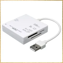 ★送料無料★ サンワサプライ USB2.0 カードリーダー SD/micro SD/MS/CF対応 ホワイト ADR-ML23W