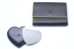 キタムラ カードケース コンパクトミラー 2点セット レザー ブランド まとめて レディース Kitamura 【中古】のサムネイル
