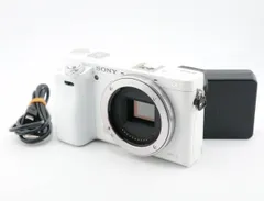 美品 SONY ソニー α6000 ミラーレス一眼カメラ ホワイト 白 デジタル一眼カメラα（アルファ） | ソニー