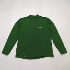 メンズ メリノウールプラス ハイネックシャツ 1104976 グリーン L