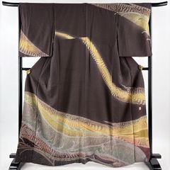 袋帯 美品 逸品 落款 祥園 宝尽くし 文字 金糸 唐織 黒 六通 正絹