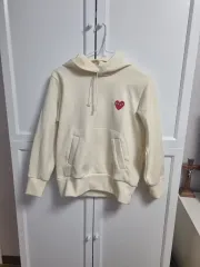 コム・デ・ギャルソン アイボリー レディース フーディー ミディアム comme des garcons