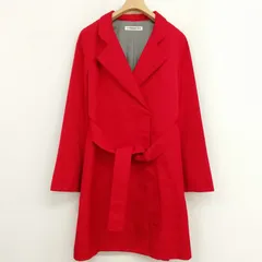 ヴィヴィアンタム VIVIENNE TAM 2008 コート トレンチコート リボンベルト 美品 1 レッド 赤のサムネイル
