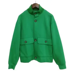 トゥモローランド TOMORROWLAND 22AW スビンダンボール スタンドネック ブルゾン ジャケット S グリーンのサムネイル