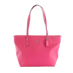 コーチ COACH トートバッグ ハンドバッグ レザー ピンク F57522 /MI ■GY49