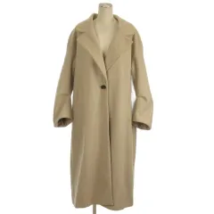 ザラ ZARA チェスター コート ロング ベージュ M ■FF