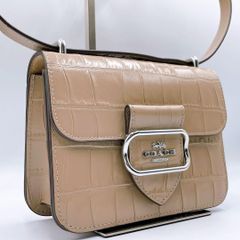 COACH クロコ型押し 2way ショルダーバッグ - メルカリ