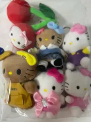 ハローキティ ぬいぐるみ キーホルダー セット
