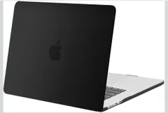 ★MOSISO 対応機種 MacBook Air 15インチ ケース M4 M3 M2チップ 2025-2023 リリース A3241 A3114 A2941、保護 対応機種 MacBook Air ケース 15インチ プラスチック ハード (ブラック)