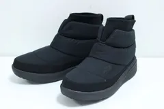 【未使用保管品】 THE NORTH FACE ザノースフェイス ヌプシ ブーティ ウォータープルーフ ミニ 23cm ブラック 黒 12-F160/1/100
