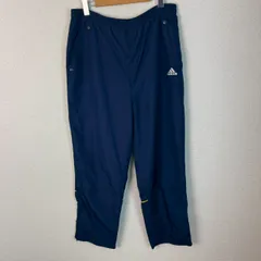 90s adidas アディダス ナイロンパンツ 無地 Lサイズ メンズ 古着 ストリート スポーツMIX
