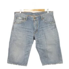 リーバイス Levi's 503 デニムパンツ ジーンズ ハーフ ショート W36 L14 青 ブルー /AH2 ■GY58