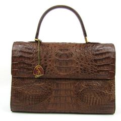 KAIYO Genuine Crocodile Skin ハンドバッグ - メルカリ