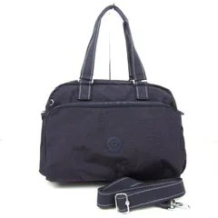 キプリング ボストンバッグ 旅行バッグ 鞄 カバン ブランド レディース ネイビー Kipling 【中古】