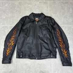 00's Harley-Davidson レザージャケット/キルティングライナー