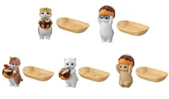 mofusand たこやきにゃんマスコット 全5種セット BANDAI コンプリート