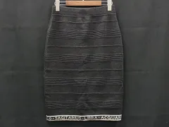 FENDI フェンディ ウール スカート 洋服 表記サイズ44 レディース グレー系×アイボリー系 DJ9229のサムネイル