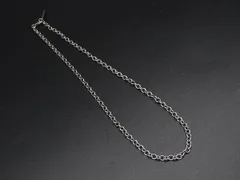 ■美品■ POLICE ポリス チェーン ネックレス アクセサリー メンズ シルバー系 DK9536のサムネイル