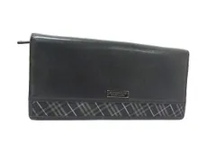 美品❗️BURBERRY ❗️バーバリーブラックレーベル レザー 二つ折り 長財布 2025年最新】burberry black label 財布 二つ折りの人気アイテム