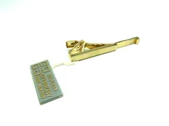■美品■ GIVENCHY ジバンシィ ネクタイピン タイクリップ アクセサリー 紳士 メンズ ゴールド系 DL0296のサムネイル