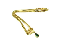 ■美品■ BALMAIN バルマン ネックレス ペンダント アクセサリー レディース ゴールド系×イエロー系 DL0220のサムネイル