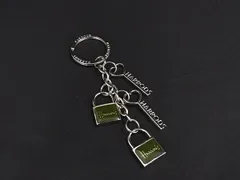 ■極美品■ HARRODS ハロッズ ハート 鍵モチーフ バッグモチーフ バッグチャーム キーホルダー キーリング レディース DL3477