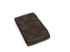 LOUIS VUITTON ルイヴィトン M63024 モノグラムエテュイ シガレットケース タバコケース 煙草ケース ブラウン系 DL4017
