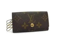 LOUIS VUITTON ルイヴィトン M62631 モノグラム ミュルティクレ4 4連 キーケース 鍵入れ ブラウン系 DL4453