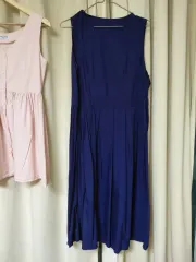 aftermonday ネイビー ノースリーブ ONE PIECE