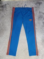 アディダス ファイヤーバード トラック パンツ ブルー オレンジ 파주 90