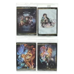 鬼滅の刃 ウエハースカード 第6弾 4枚セット ： 竈門炭治郎 立志編 / 無限列車編 W6-12 W6-13 W6-14 W6-15