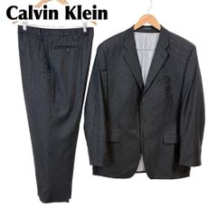 美品】 CARVEN スーツセットアップ 8AF ダークグレー ストライプ 