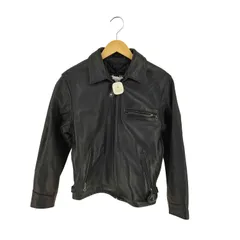 ショット Schott USA製 レザーシングルライダースジャケット メンズ US：36 