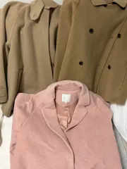 まとめ レディース コート 3点 ウール100 ウール90 ウールコート ハンドメイドコート