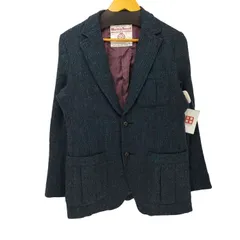 ザダファーオブセントジョージ The DUFFER of ST.GEORGE ウール100 ツイード ヘリンボーン バスケットボタン 2B テーラードジャケット メンズ JPN：L のサムネイル