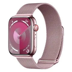 【特価商品】アップルウォッチ バンド ステンレス バンド 男女兼用 アップルウォッチ マグネット コンパチブル コンパチブル コンパチブル Apple Watch 38mm ベルト 40mm 長さ調節 41mm 通気 42mm メッシュ iwatch 44mm