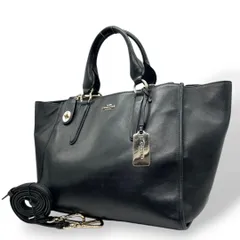 極美品 コーチ ハンドバッグ 黒 ターンロック 2WAY A4収納 レザー 自立可 s43 ショルダーバッグ トートバッグ 斜め掛け可 ブラック シルバー金具 ロゴタグ 本革 COACH 33545 オシャレ 本物保証 鑑定済 スピード発送