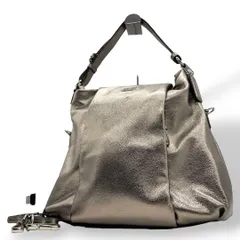 コーチ COACH ショルダーバッグ トートバッグ ゴールド ホーボー 2way レザー 本革 A4収納 斜め掛け可 ハンドバッグ ロゴプレート チャーム付き 21763 s98