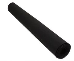 100cm ×200cm 大判 全紙用 厚手 カット可能 習字 下敷き 絵画 毛氈（もうせん）書道用 (ブラック)